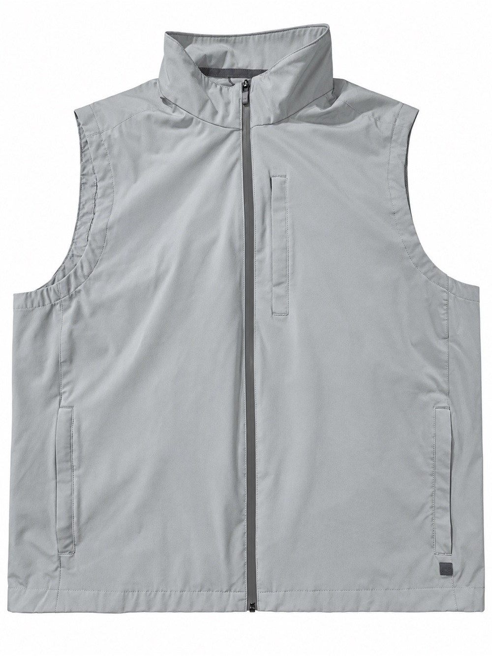Vineyard Vines OTG Performance Vest Men’s XL Light Gray Full Zip Golf